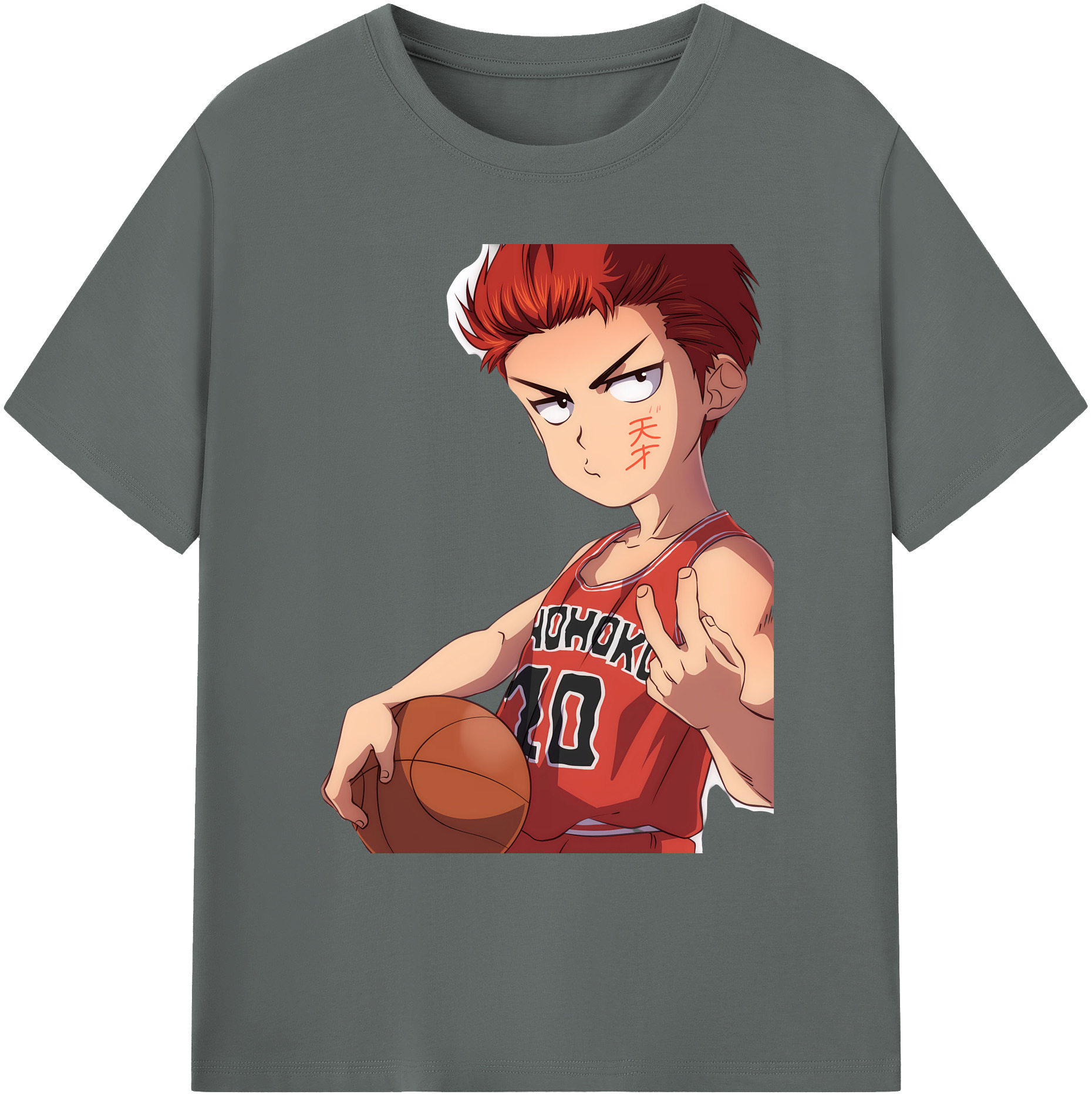 （画像用） SLAM DUNK／スラムダンク 綿100％ メンズ半袖Tシャツ｜肌触りやわらか＆通気性